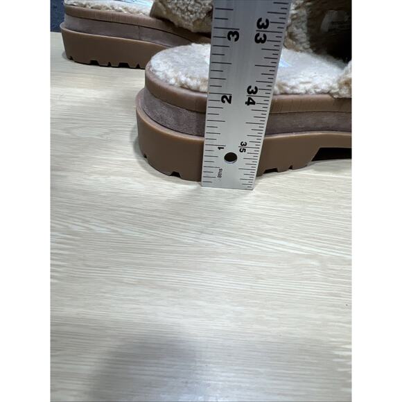 Jessica Simpson Ebriya Aztec Platform Slip On Mule Brown Beige Womens Size 9M - Picture 11 of 11